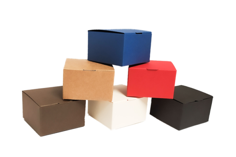 Čtveratá dárková barevná krabička